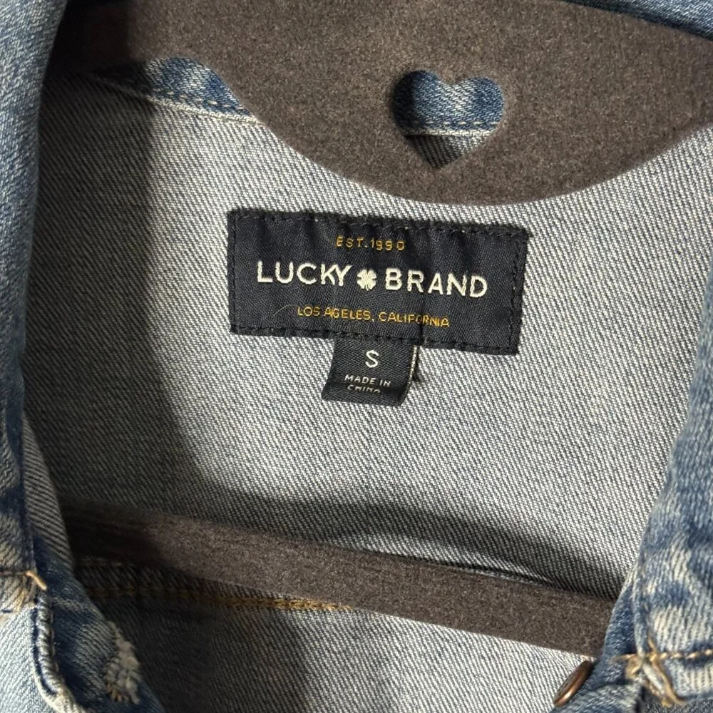Lucky Classic Denim Jacket Small - Picture 2 of 4